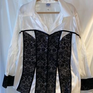 Diane Gilman blouse NWT.